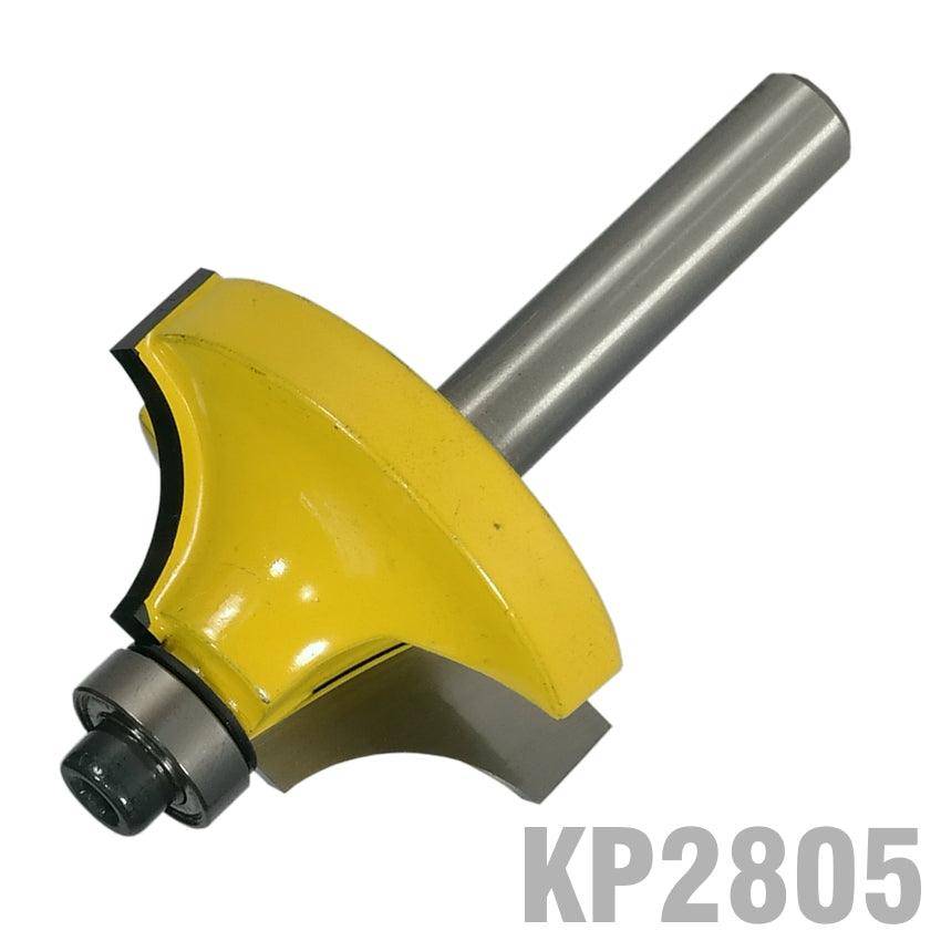 Pro Tech Beading Bit 1 1/2' X 3/4' Radius 3/8' 1/4' Shank