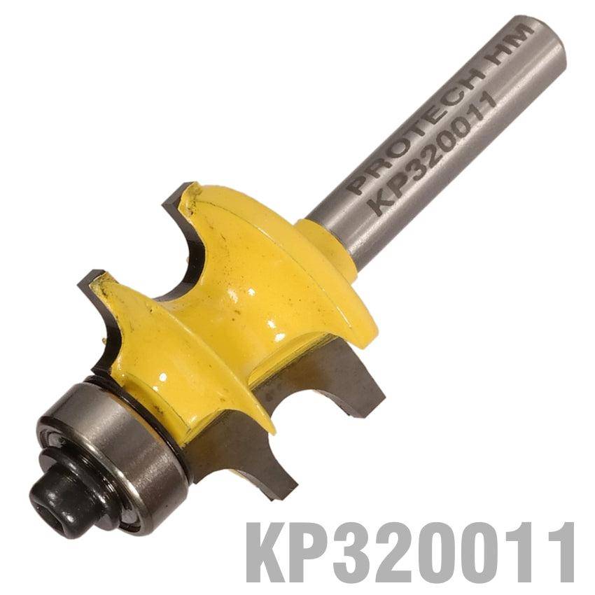 Pro Tech Large Bead Bit 1 5/16' X 5/8' Radius 5/16' 1/4' Shank