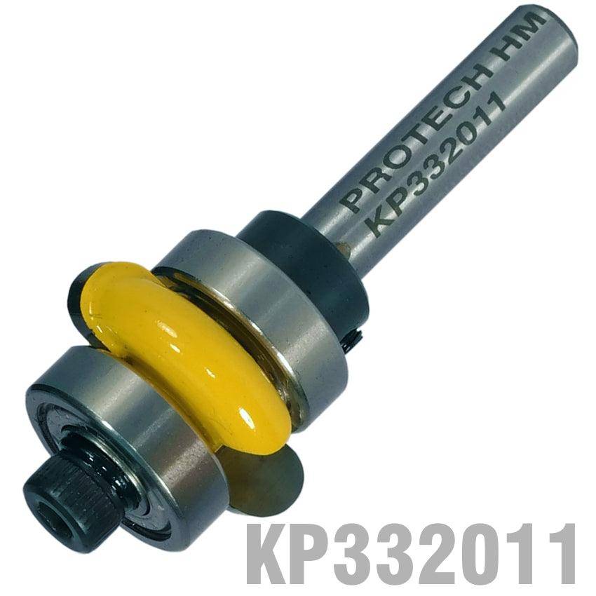 Pro Tech Flute Bit 7/8' X 1/4' Radius 1/8' 1/4'shank