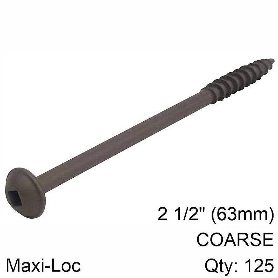Kreg Kreg Hd Protec Kote Pocket Hole Screws 64 Mm 2.50' #14 Coarse Thread Mx