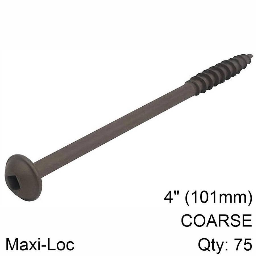 Kreg Kreg Hd Protec Kote Pocket Hole Screws 101 Mm / 4.00', Coarse Thread