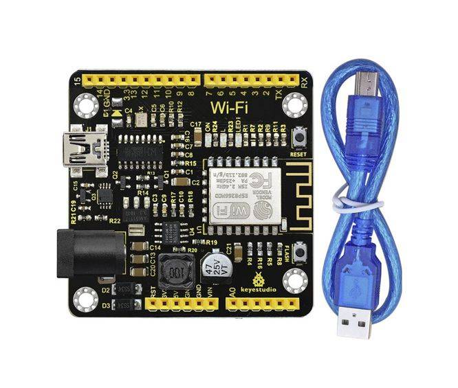 Esp8266 Wi Fi Development Board + Usb Cable Ks0354