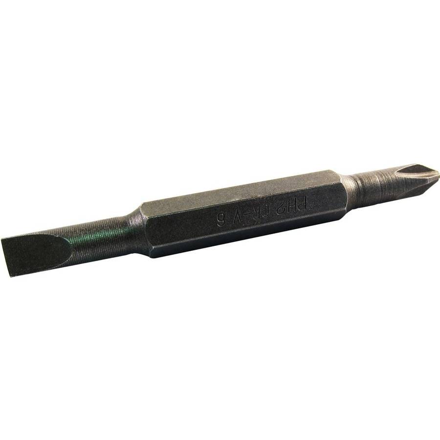 Tork Craft Replacement Bit 75 Mm Double Ended 8 Mm.Sl6 Mm/Ph2 For Kt2677