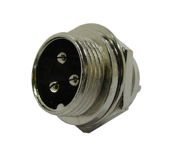 M16 3 W P/M Mic Plug 5 A 125 V Aviation Connector M5902 B