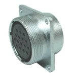 Circular Power Conn M30 12 W Socket Panel Mnt M595727 K