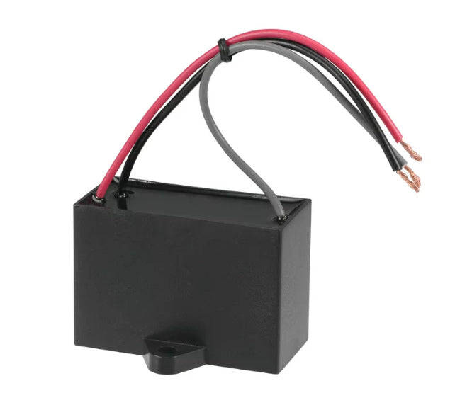 Ac Motor Run Cap 0.15u F+1.2u F 450 Vac 3 Wire Lead Mac0.15 Mf+1.2 Mf450 Vk