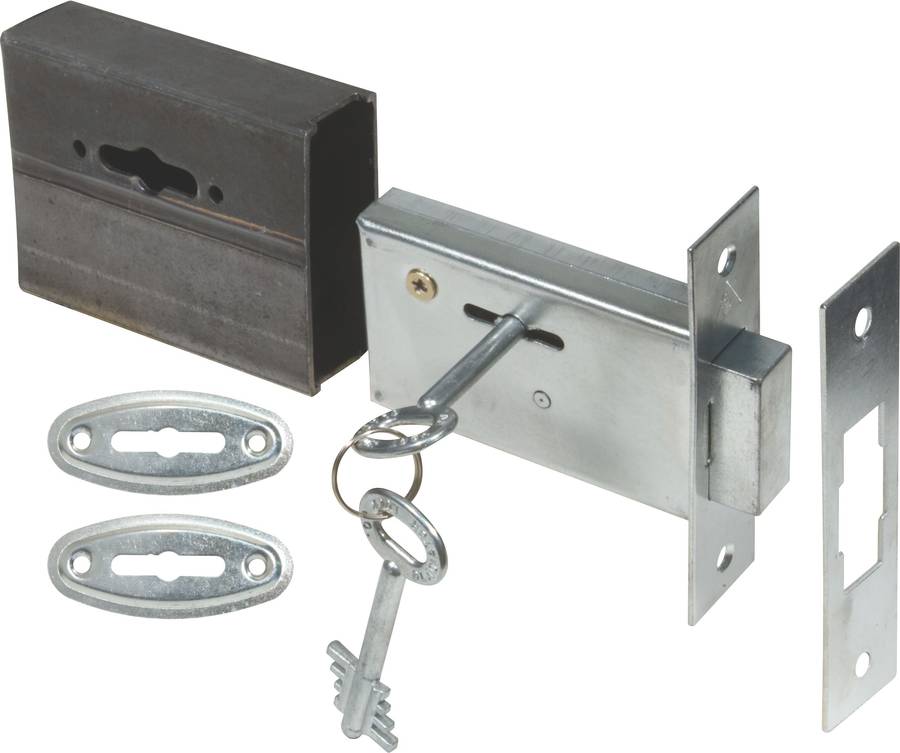 Mackie Security Gate Lock W/Oper Box