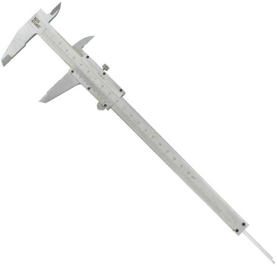 Tork Craft Vernier 200 Mm Carbon Steel 0.02 Mm Acc. Metric