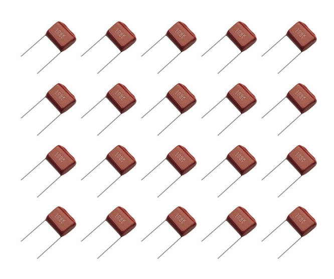 Polyester Film Capacitor 100n F 630 V P=10mm 1 K/Bag Mef0.1 Uf630 V K P10