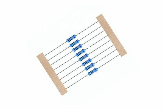 Resistor 1/4 W Round M/F 1% 7 K5 Mf25 7 K5 F