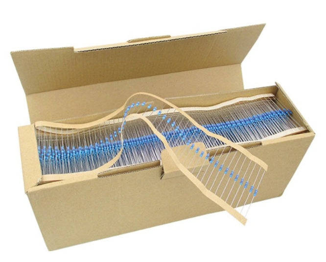 Resistor 1/4 W Round M/F 1% 100 E 5 K/Box Mf25 100 E F T/B