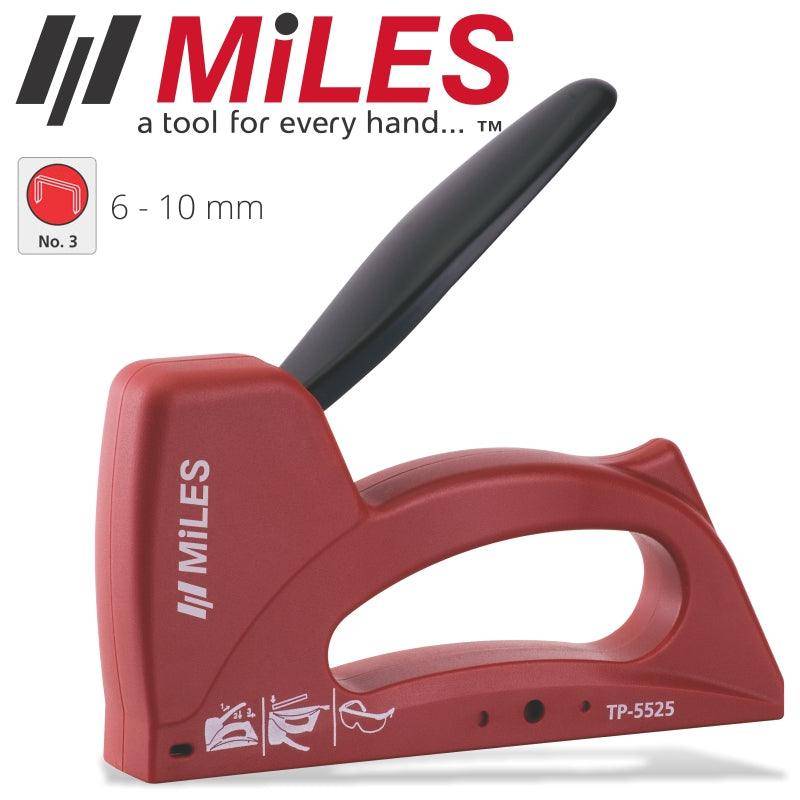 Miles Staple Gun Abs Body Metal Handle 22 G 6 10 Mm Jt21 Stap Reload Ind