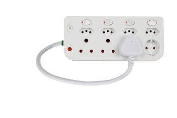 Multiplug 8 Way Individual Switch