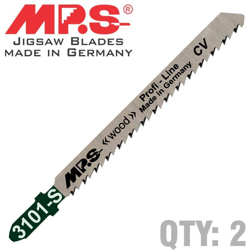 Mps Jigsaw Blade Wood Thick Bladet Sh.100 Mm 10 Tpi