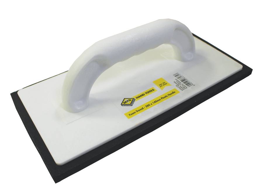 Trowel Mts Foam P/Handle 280 X140 X10 Mm