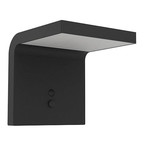 Spiante Solar Wall Light Black