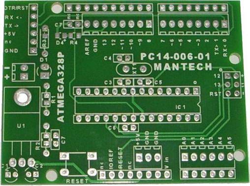 Project Board For Atmega328 P Me 14 006 01 Pc14 006 01