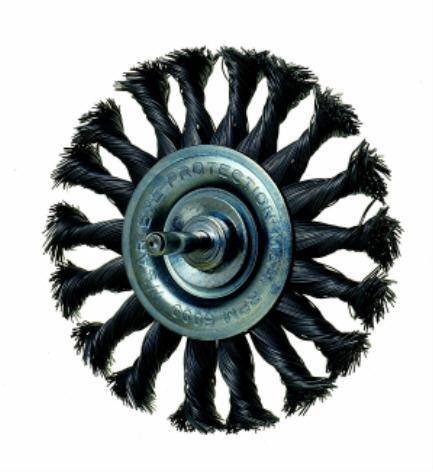 Pg Twisted Wire Wheel Brush 75 Mm