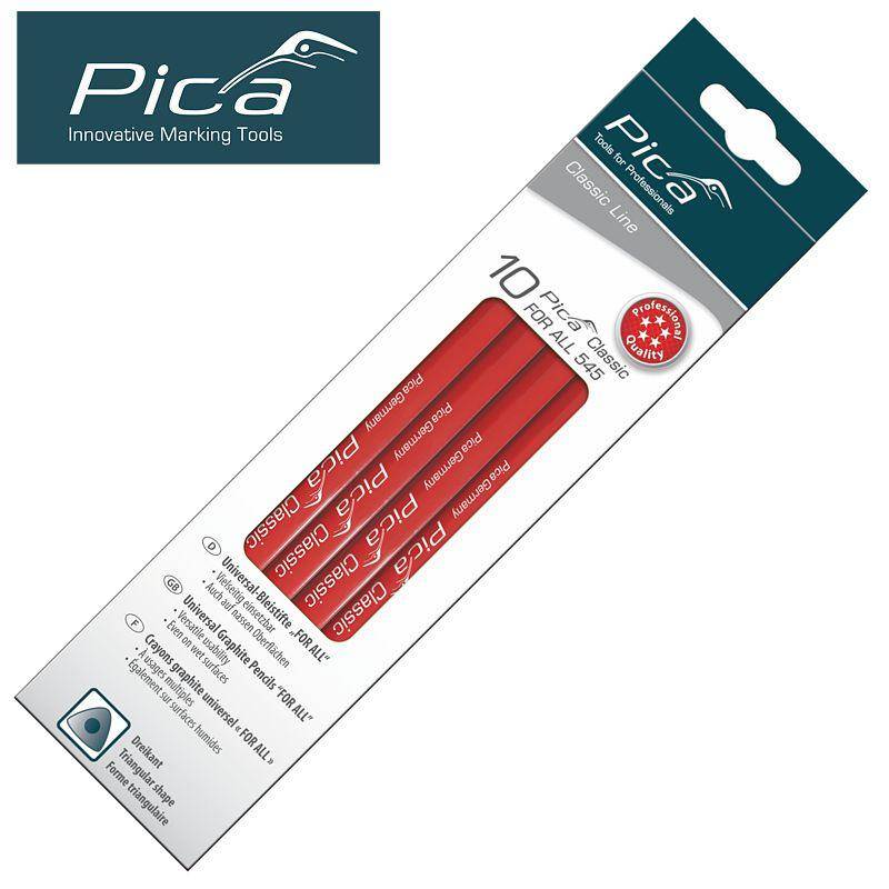 Pica Pica Universal Marking Pencil Black 10 Pc