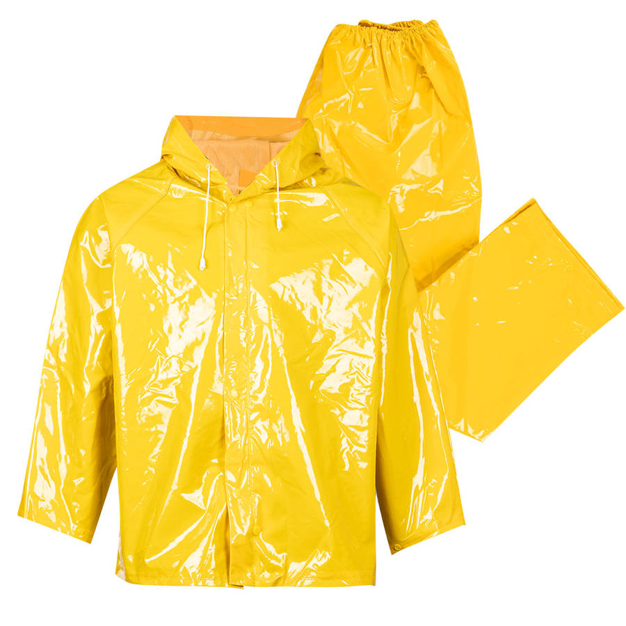 Pioneer Rain Suit Hydro Prem H/D Pvc Yellow 3 Xl