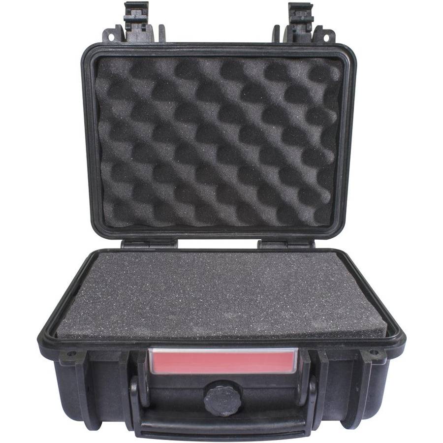 Tork Craft Hard Case 310 X275 X155 Mm Od With Foam Black Water & Dust Proof (272012)