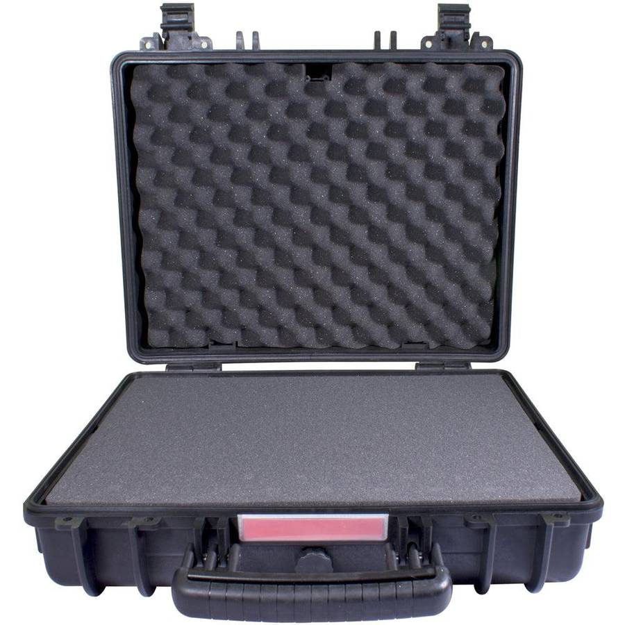Tork Craft Hard Case 410 X340 X220 Mm Od With Foam Black Water & Dust Proof (443412)
