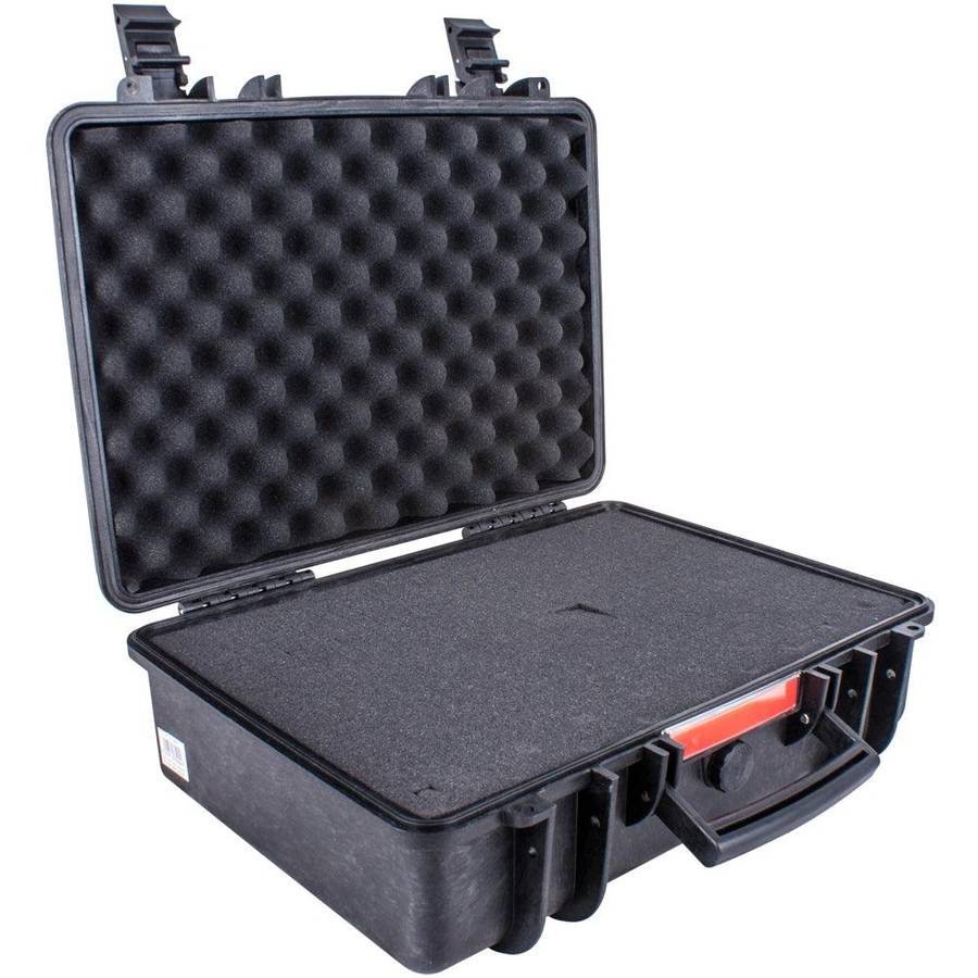 Tork Craft Hard Case 460 X355 X175 Mm Od With Foam Black Water & Dust Proof 433015