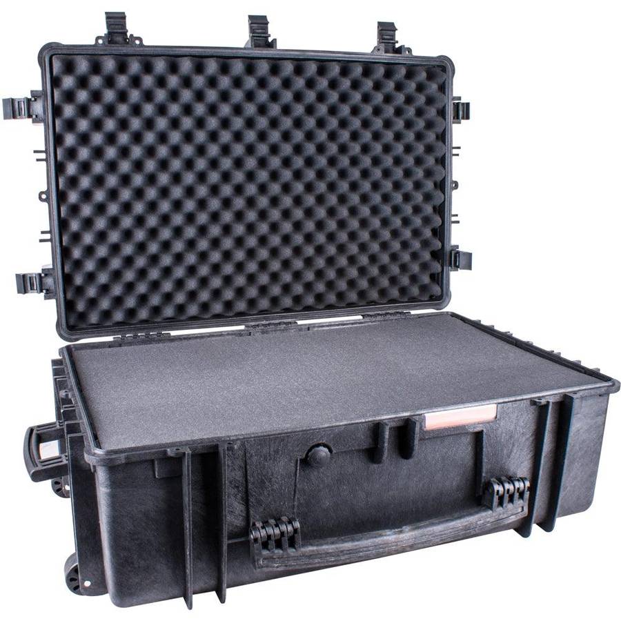 Tork Craft Hard Case 865 X565 X340 Mm Od With Foam Black Water & Dust Proof 764830
