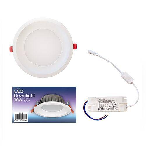 ***Downlight Ivory White Led 30w Cct