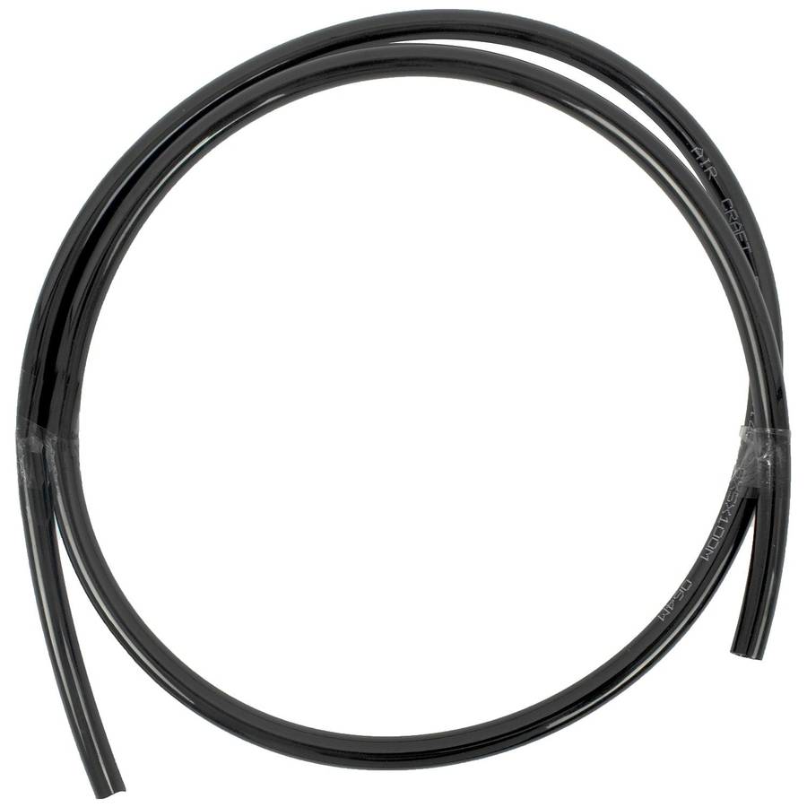 Aircraft Polyurethane Hose 5 Mm I.D. 8 Mm O.D Per Metre Black (100 M Roll)
