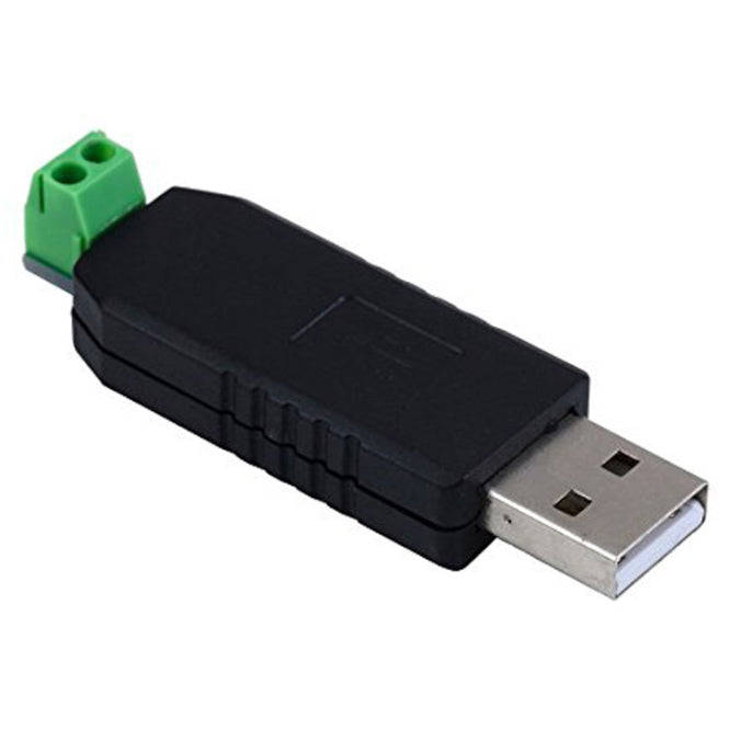 Usb 2.0 Plug Rs485 Mini Converter With Screw Terminals 2 Wire Pzpj 48 S