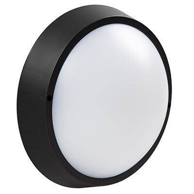 Bulkhead Round Black Led 1x18w 4000 K