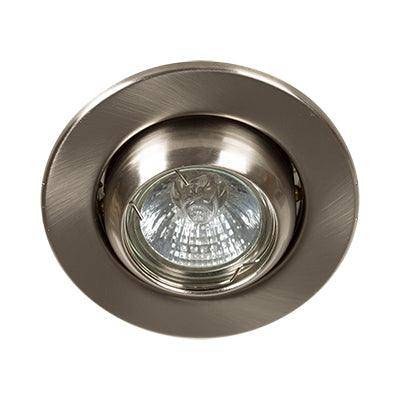 ***D/Light Eyeball Steel 50w Satin Chrome C/O 80mm 12v