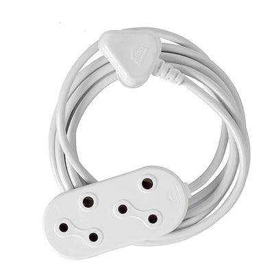 Cord Extension 5m 10 Amp Double Socket Prepacked