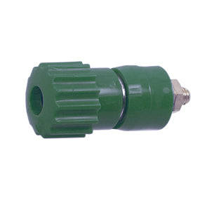 4mm Banana Socket 24 A Green Captive J50005