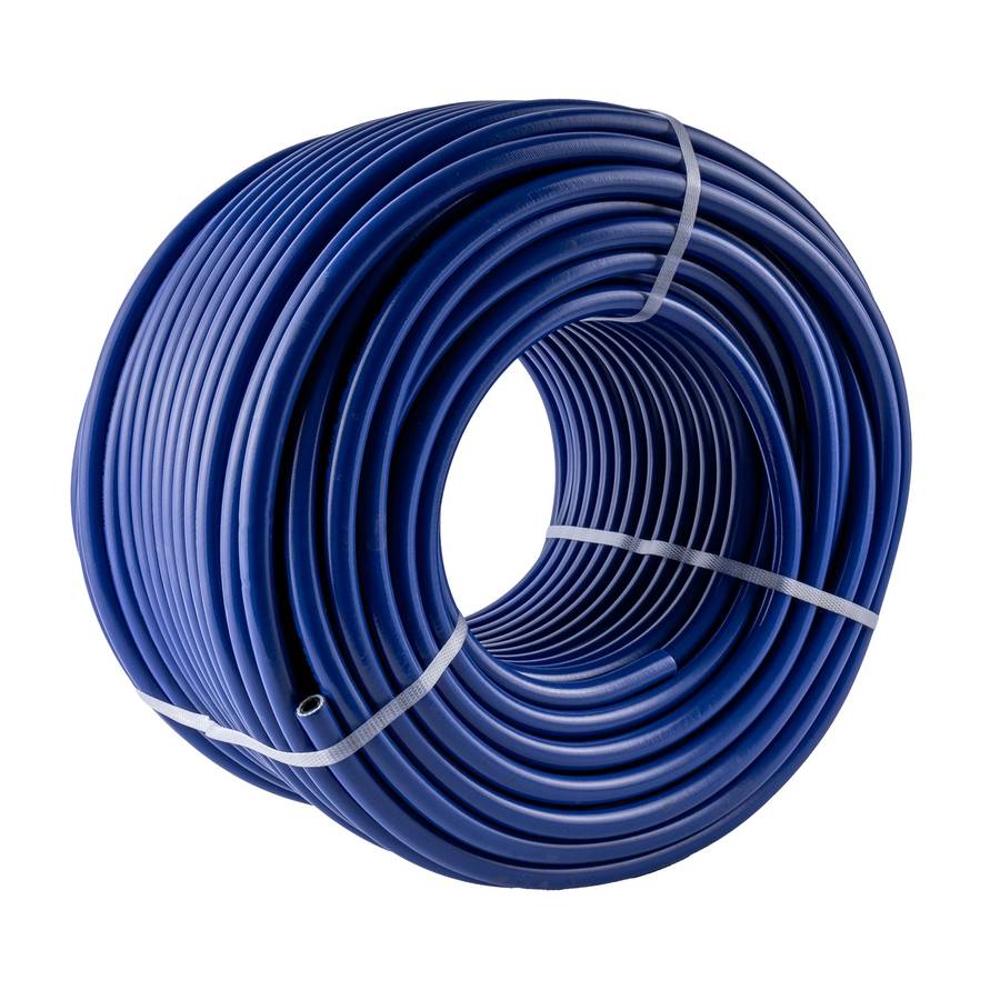 Bamax Rubber Hose 8 Mm X 15 Mm Blue Colour X100 M 80 Bar