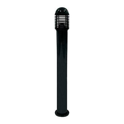 Eurolux Lourve Bollard Base Mount 1020mm Black 1x E27