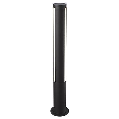 Bollard Aluminium Black Led 1x11.5w