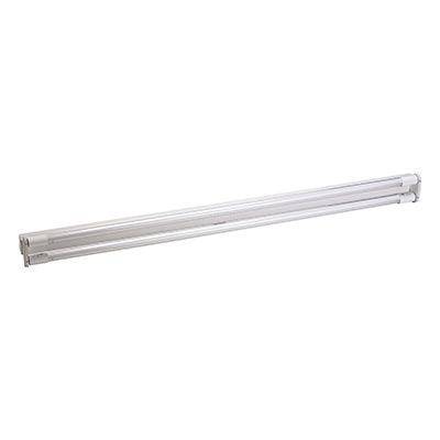 4 Ft Open Channel Wired For Led T8 2x18w 1230mm