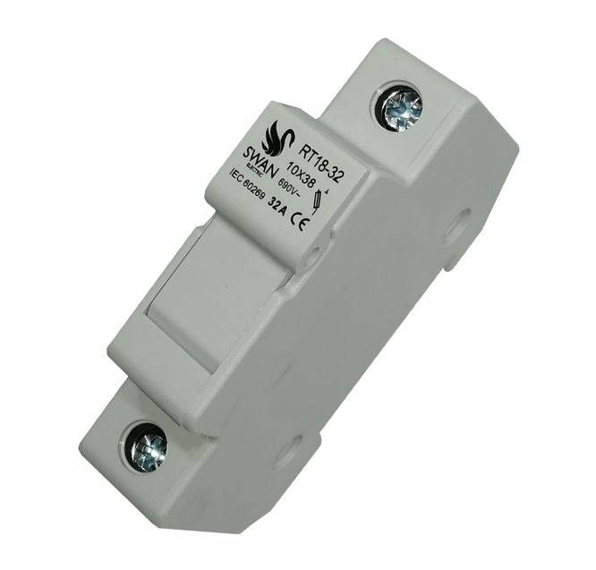 Holder 1 P For Fuse D/R Mount 10x38mm Fh Rt18 32 1 P A