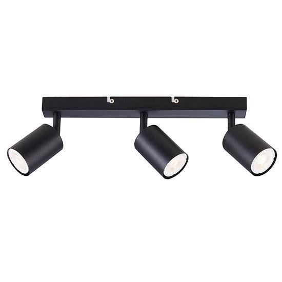 Urban Trio S/Light Black Gu10 3x5w