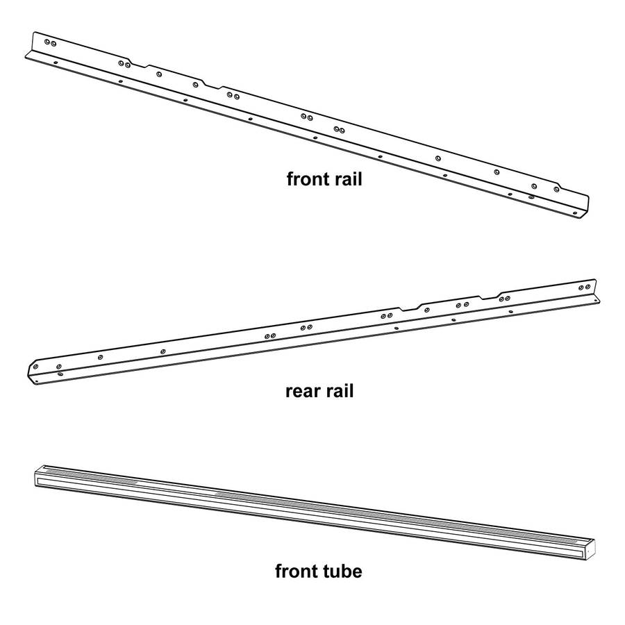 Sawstop Professional And Cns T Glide Rail 52'assembly