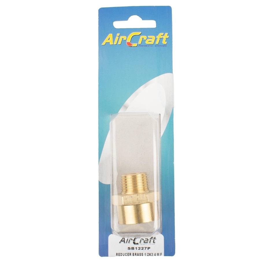 Aircraft Reducer Brass 1/2 X3/4 M/F 1 Pc Pack