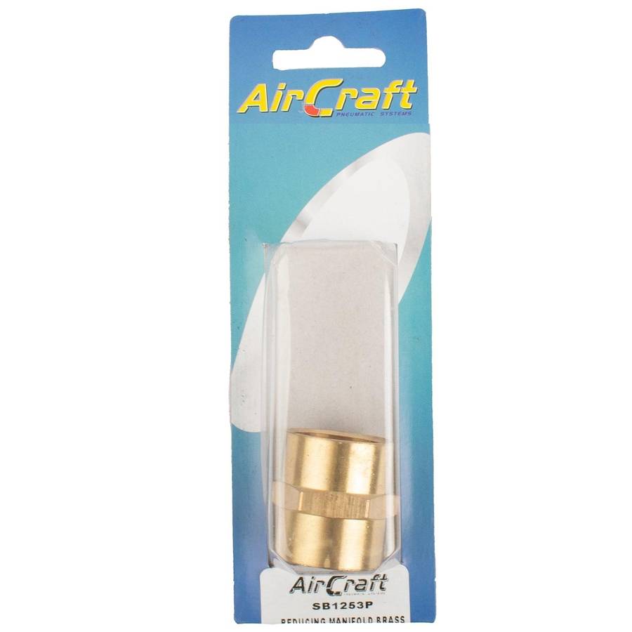 Aircraft Reducing Manifold Brass 3/4 X3/4 F/F 1 Pc Pack