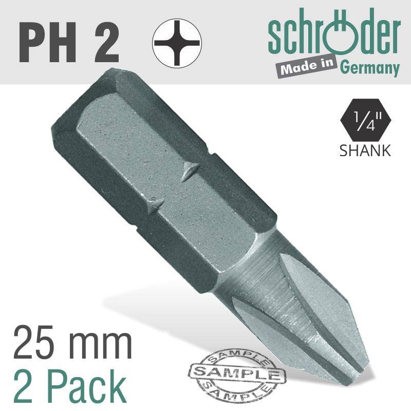 Schroder Phil.No.2 X25 Mm Classic Bit 2 Cd