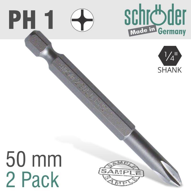 Schroder Phil.No.1 X50 Mm Classic Bit 2 Cd