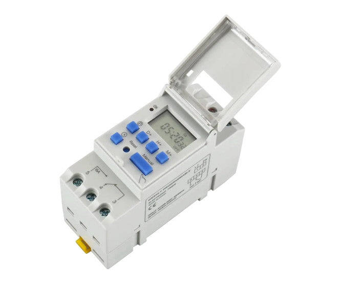 12 Vdc / 12 Vac Digital Lcd Timer 24 Hr/7 Day D/R 16 A Tm919 A 4 12 Vac/Dc