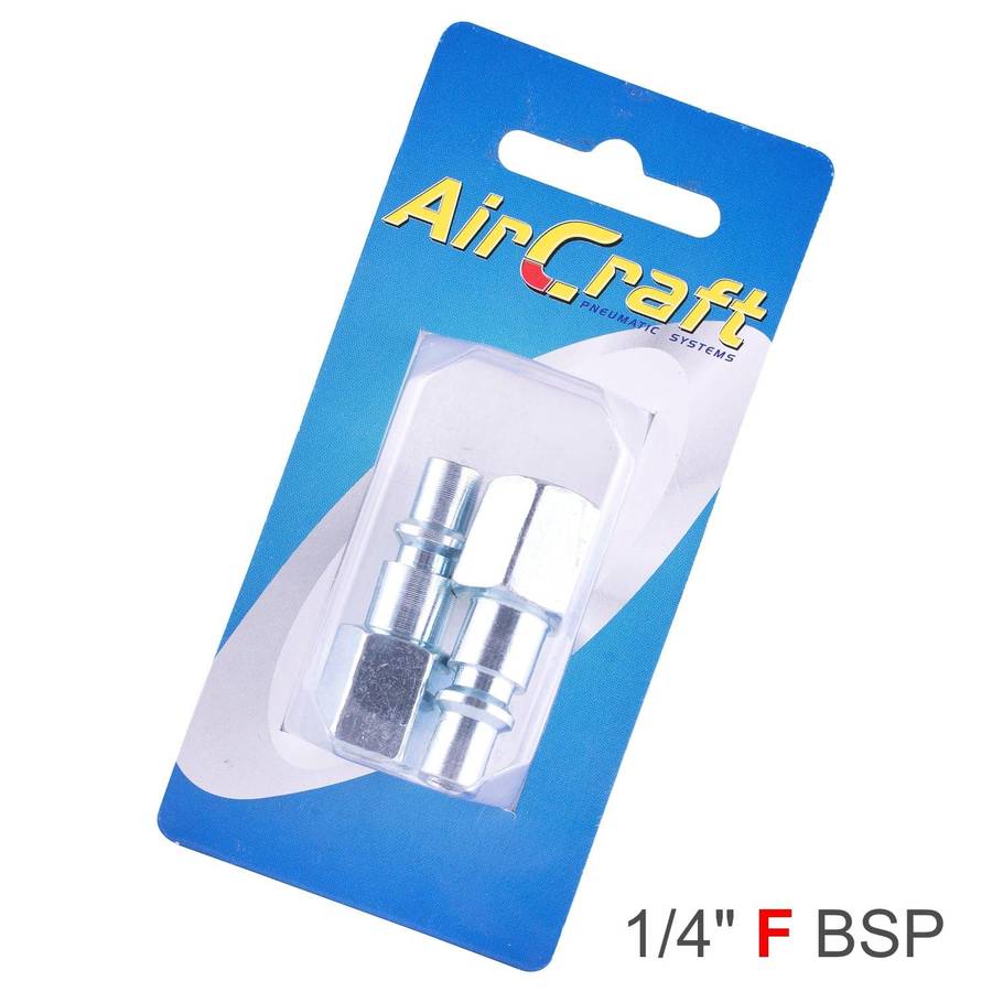Aircraft Connector Aro Type 1/4' Female 2 Pack