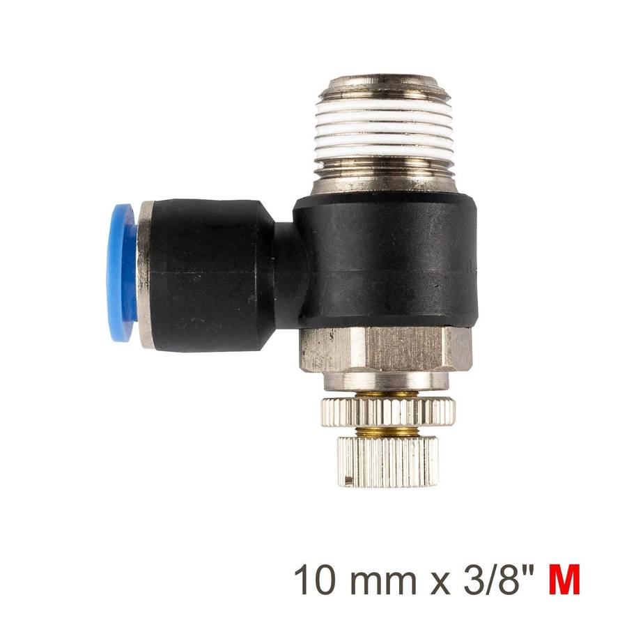Aircraft Flow Control Swiv. Elbow Pu 10 Mm X 3/8' M