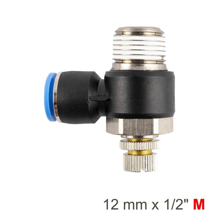 Aircraft Flow Control Swiv. Elbow Pu 12 Mm X 1/2' M